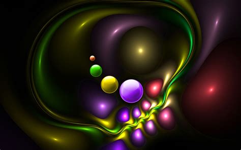 Colorful Bubbles Wallpaper - EnWallpaper