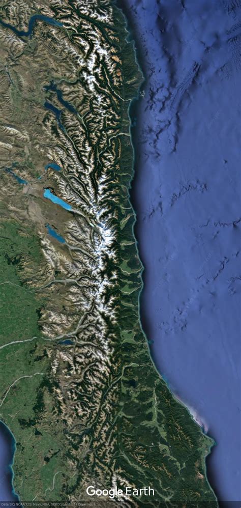 The Alpine Fault in New Zealand seems incredibly straight : r/geography