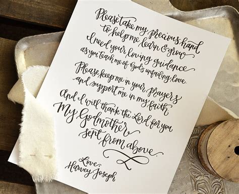 Godparents Poem PRINTABLE Will You Be My Godmother Printable | Etsy