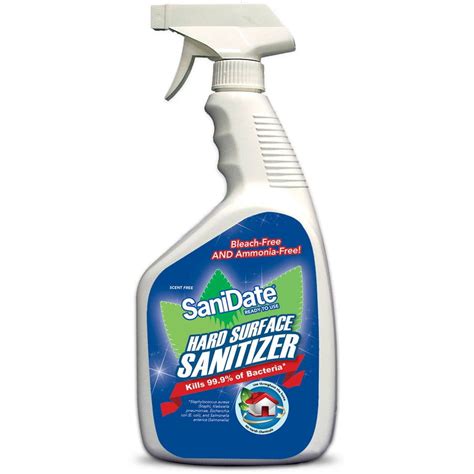 SaniDate Hard Surface Sanitizer 32 oz RTU - Walmart.com