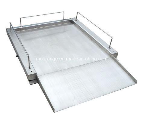 Stainless Steel Floor Scale with Single Ramp Digital Industrial ...