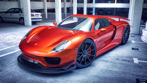 Porsche 918 Spyder Wallpaper 4k