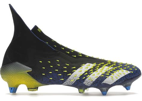 adidas Predator Freak+ SG Black Blue Yellow Men's - FY0752 - US