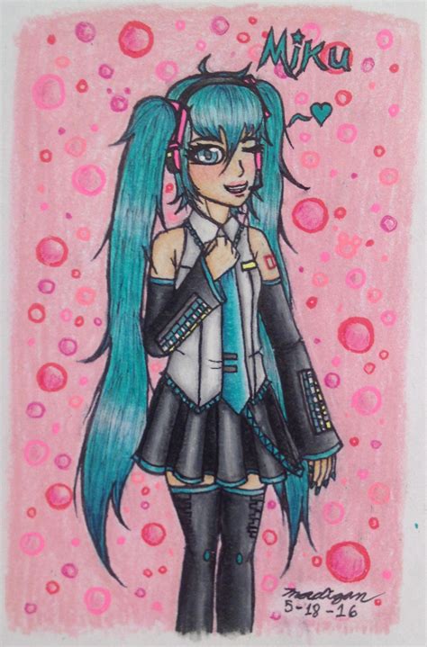 Miku is cute (fan art) by The-MAD-Overlord on DeviantArt