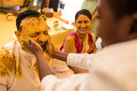 Haldi ceremony photography | Turmeric at Indian wedding