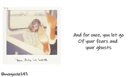 Taylor Swift - You Are In Love (Lyrics) - YouTube