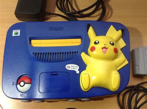 Pikachu Images: Pokemon Pikachu Nintendo 64 Game Console