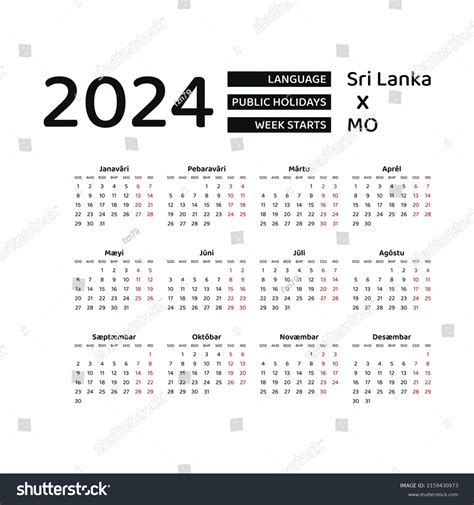 2024 Government Holiday Calendar Sri Lanka 2021 - September 2024 Calendar Printable