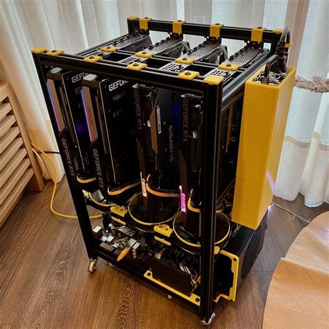 Free 3D file Vertical GPU Mining Rig v3 - Custom Parts・3D printer ...