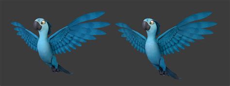 Spix's Macaw Family v1.1 - Rio: The Video Game by ColbyDash on DeviantArt