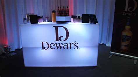 Branded acrylic bar, illuminated with lighting www.evogaevents.com Cute ...