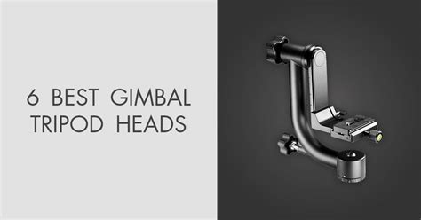 6 Best Gimbal Tripod Heads in 2023