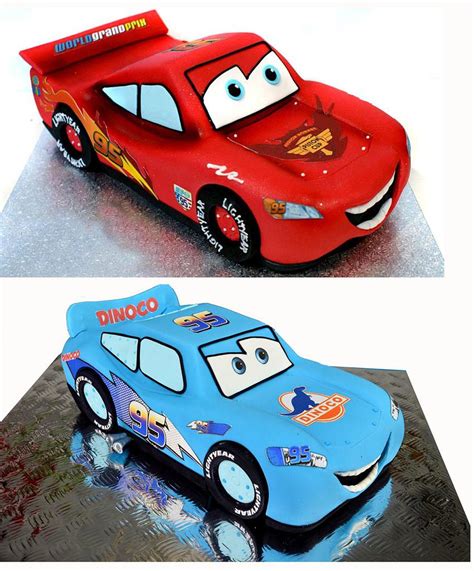 Lightning Mcqueen Template For Cake