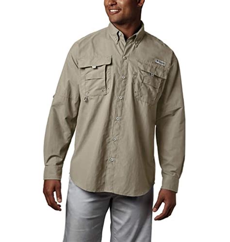 Columbia Bahama Ii L/S Shirt Button-Down Shirts Men Outdoor Recreation Outdoor Clothing