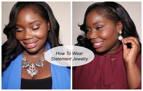 How To Wear Statement Jewelry - Stylish Curves