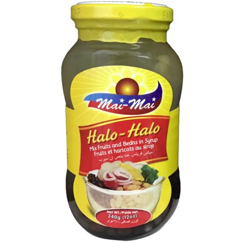 Mai-Mai Halo-Halo Fruit Mix In Syrup 340g - Filipino Store - Asian Supermarket