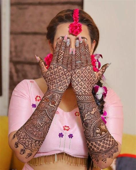 30 latest bridal mehndi designs of 2018 - Blog