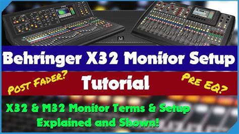 Behringer XR18 Built-in FX Plugins Routing, Patching, And, 47% OFF