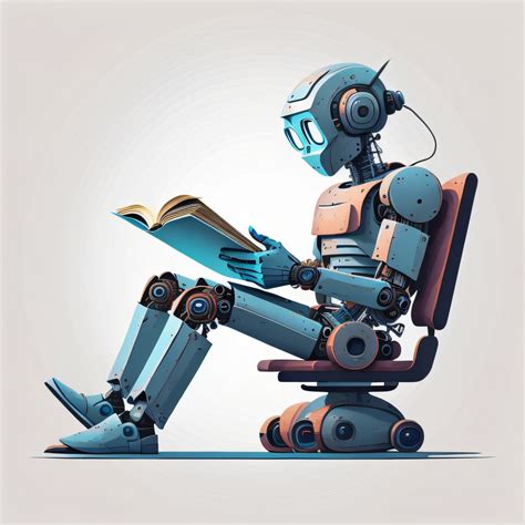 Robot Reading Information Free Stock Photo - Public Domain Pictures