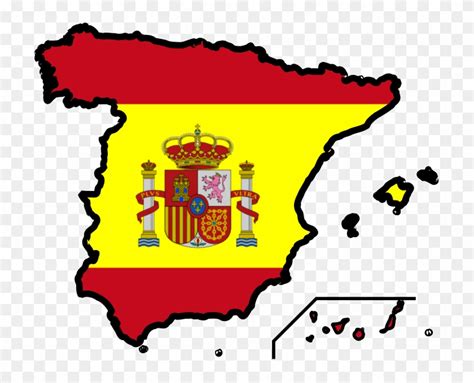 Ridgan6i9 Spain Map Clip Art - Spanish Flag Clip Art - Free Transparent ...