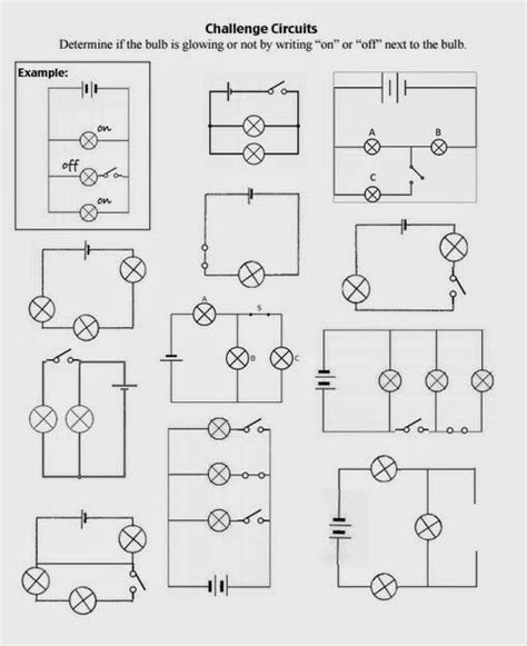 Circuit Diagram Worksheet