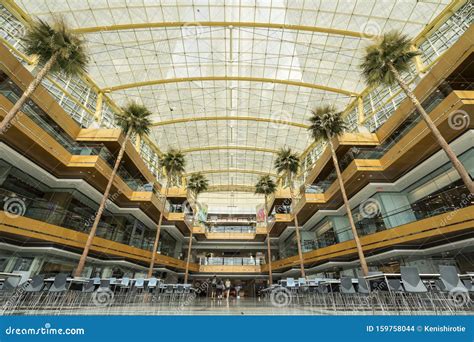 Interior View of GM Renaissance Center in Detroit, Michigan Editorial ...