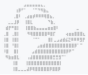 Among us ascii symbol