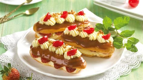 Vanilla Eclaire - Recipe