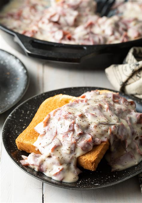 Creamed Chipped Beef on Toast (Shit on a Shingle)