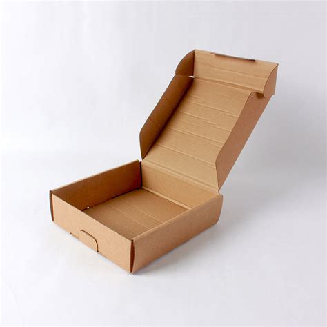 Original Color Custom Shipping Boxes Flat Pack With Corrugated Material