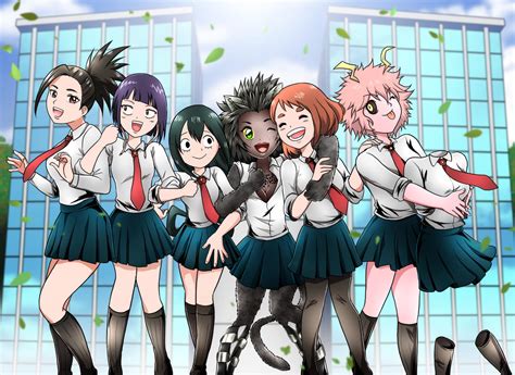 My Hero Academia: Class 1-A Girl Time by RivaAnime on DeviantArt