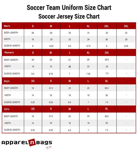Nike Mens Soccer Jersey Size Chart | peacecommission.kdsg.gov.ng