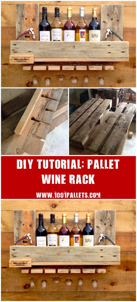 Making A Pallet Wine Rack