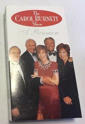 The Carol Burnett Show - A Reunion VHS 86162813931 | eBay