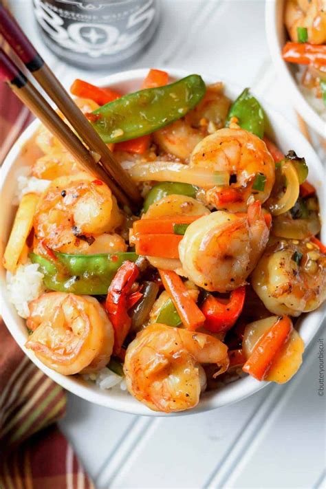 Shrimp with Hot Garlic Sauce Recipe-Butter Your Biscuit