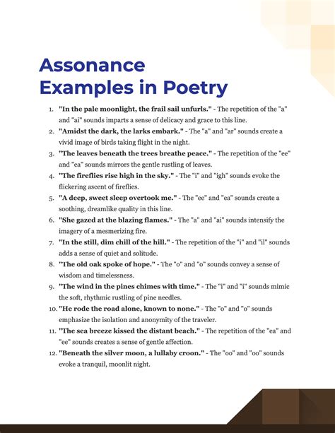 Assonance in Poetry - 100+ Examples, How to Use, Tips