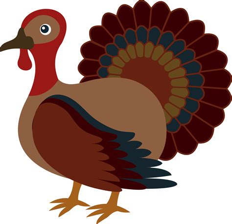 Cute thanksgiving turkey free clip art png - Cliparting.com