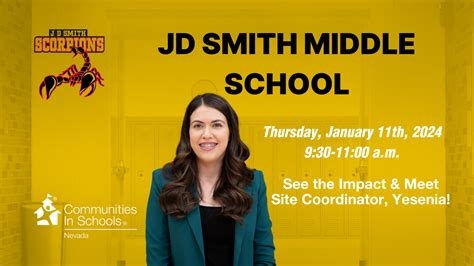 Site Visit – JD Smith Middle School | CIS Nevada