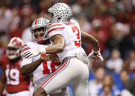 Photo: ESPN's Mark May puts on Sugar Bowl Champions hat - Big Ten Network