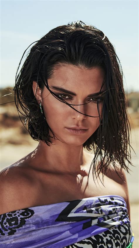 Kendall Jenner, Model, Celebrity, Women, Girls, Beautiful, Smile HD Phone Wallpaper | Rare Gallery