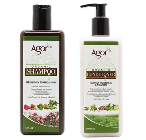 Agor Organic Shampoo & Conditioner | Hair shampoo conditioner, Organic shampoo, Organic hair