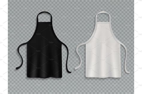 Chef apron. Black white culinary – MasterBundles