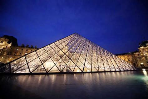 Louvre Pyramid Paris Building by I M Pei - e-architect