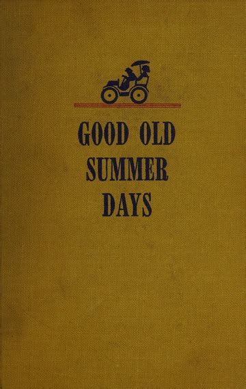 Good old summer days : Newport, Narragansett Pier, Saratoga, Long Branch, Bar Harbor : Barrett ...