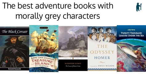 The best adventure books with morally grey characters