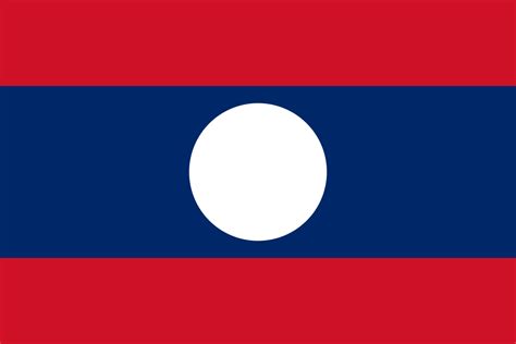 Flag of Laos - Wikipedia