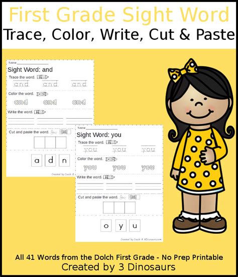 Read Write Make Sight Word Worksheet By Candace Quest - vrogue.co
