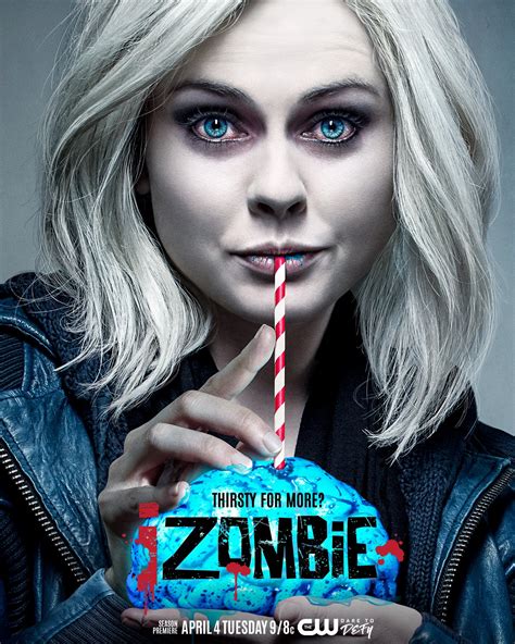 iZOMBIE: Liv Has Herself A Tasty Drink In A Delicious New Poster ...