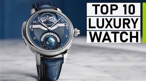 Top 10 Luxury Watches for Men - YouTube