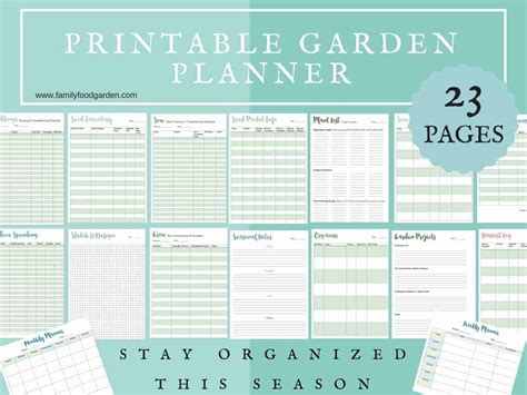 Gardening Planner Template